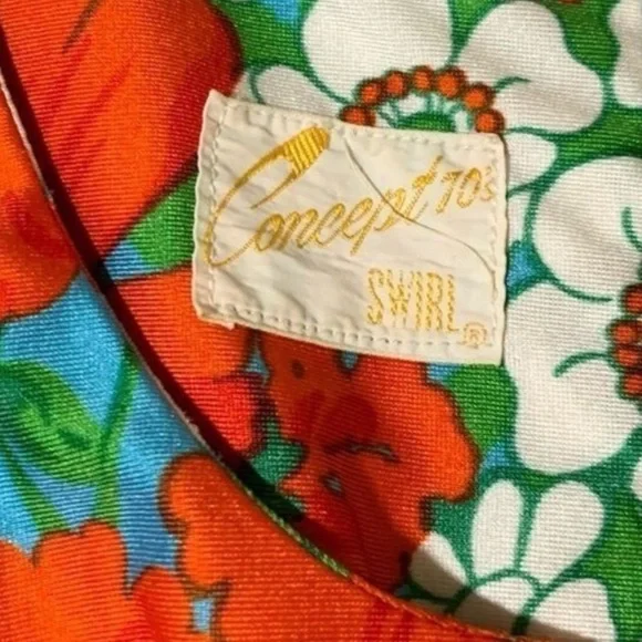 Concept 70’s‎ Vintage Floral Maxi Dress - Picture 13 of 16